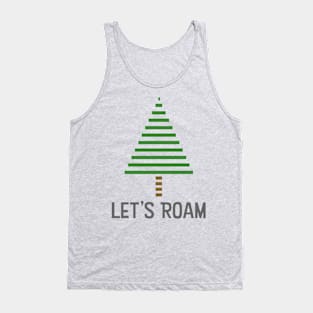Let's Roam Tree Tank Top